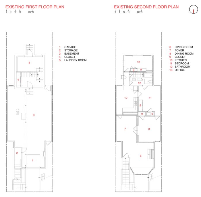 Existing Floor Plans 